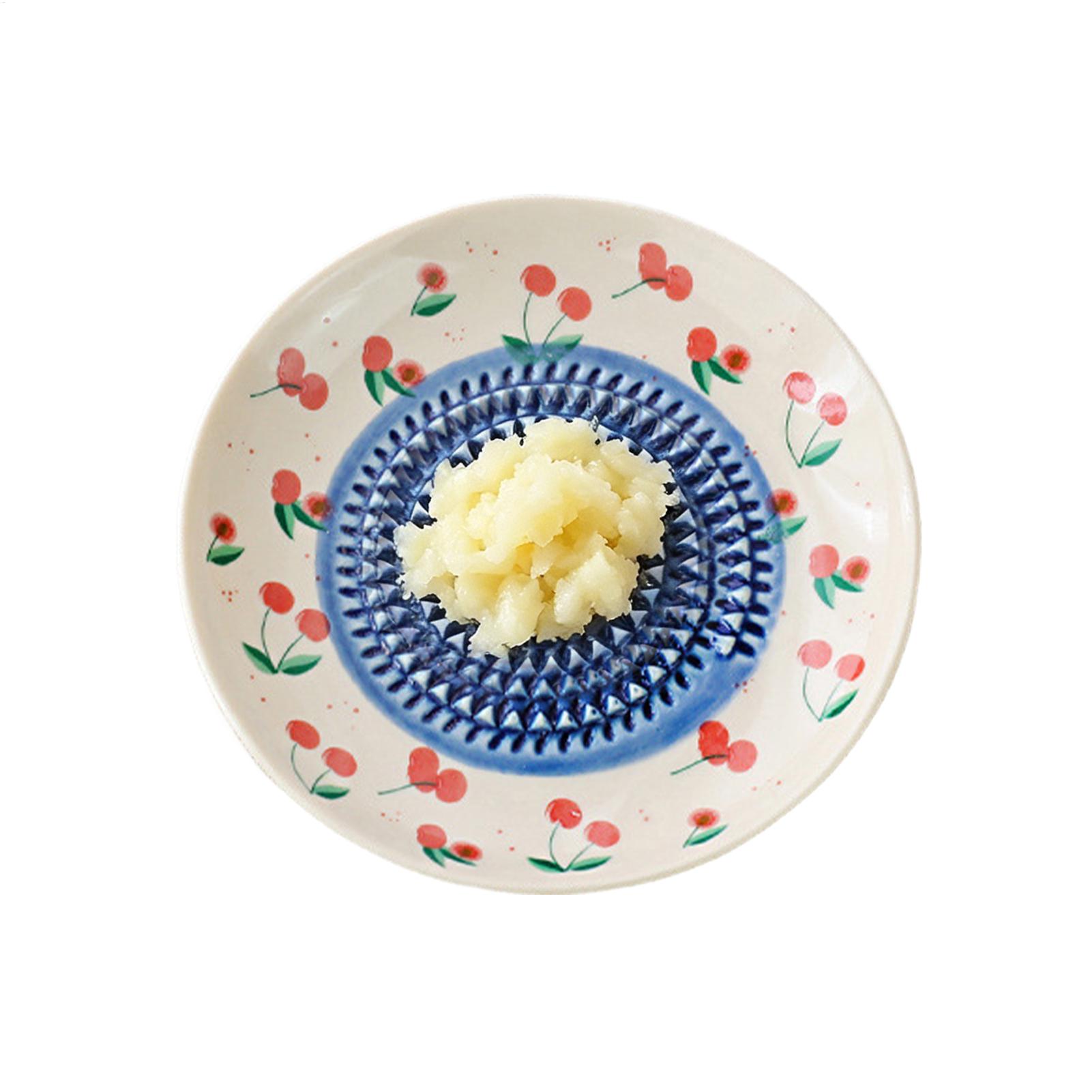 Women Kitchen Accessories - Kleurrijk keramisch gemberrasp gereedschap, handmatige knoflookpers,