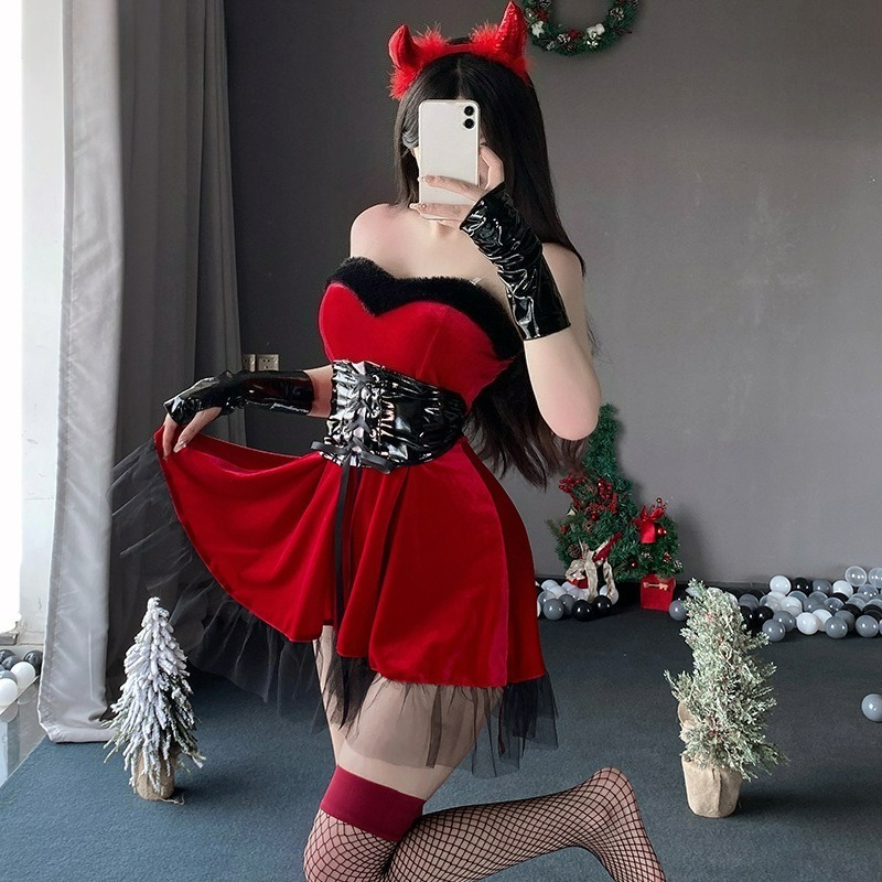 Rode Duivel Vrouwen Cosplay Ko - Women'S Red Accessories recensie en prijs