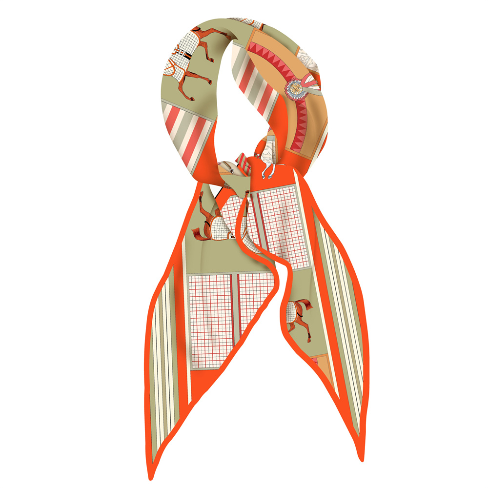 Nieuw ontwerp, modieuze bedruk - Silk Scarf Square recensie en prijs