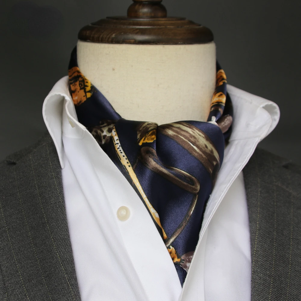 Britse Heren Zijden Sjaal Klei - Silk Scarf Square recensie en prijs