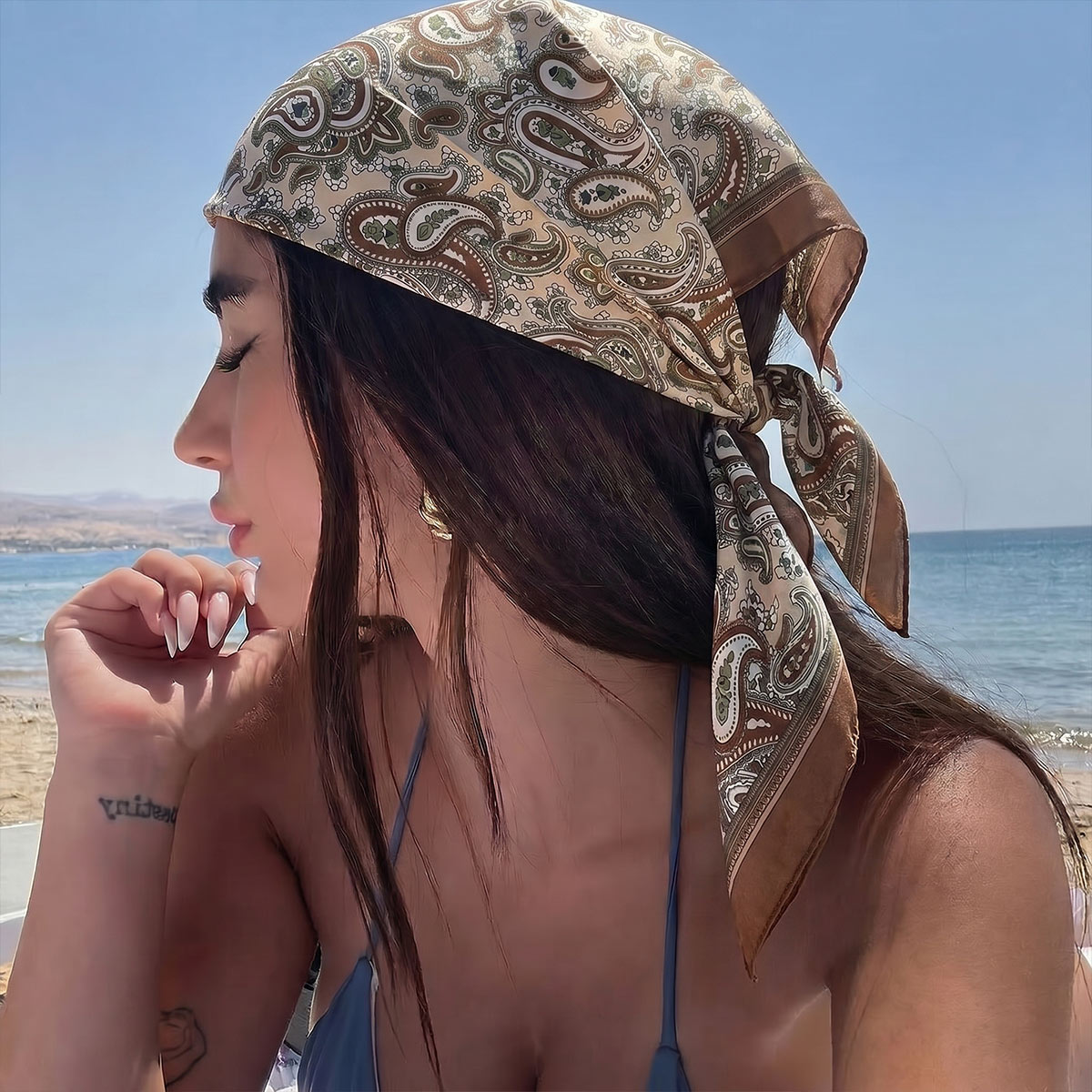 Nieuw ontwerp mode vierkante z - Silk Scarf Square recensie en prijs