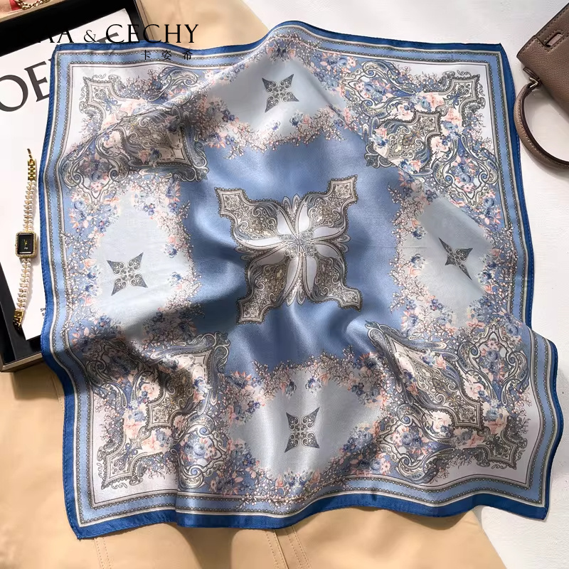 Barokke bloemen 100% moerbeizi - Silk Scarf Square recensie en prijs